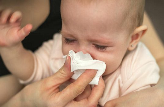gripa o resfriado en bebes