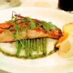 Filetes de salmón a la naranja