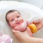 Rutinas para la hora del baño del bebé